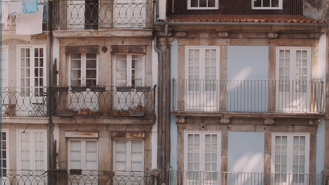 Photo Old apartment buildings